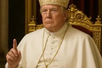 ¿Trump Papa? La imagen viral que incendia el Vaticano tras la muerte de Francisco